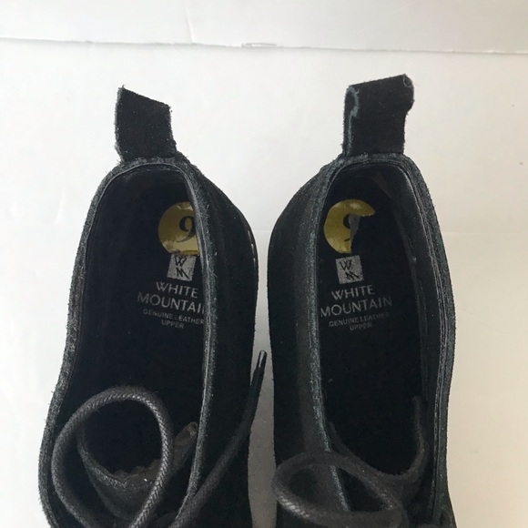 White Mountain Lambert Suede Ankle Booties - Picture 4 of 6